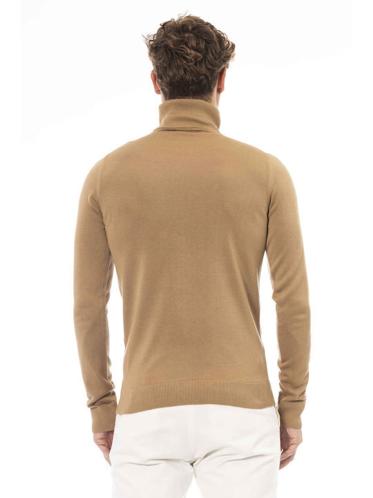 Langarm-Pullover Braun