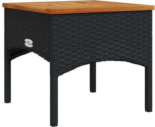 Garten- und Outdoor-Möbelsets 3 Stück Schwarz mit Kissen