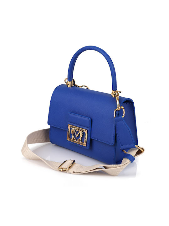 Moschino Women's Bag Hand Blue