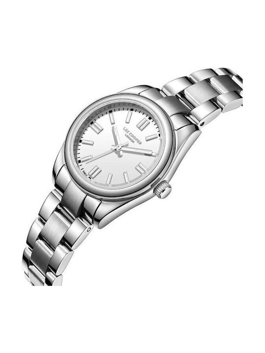 Lee Cooper Bracelet Women's Watch with Silver Metal Bracelet