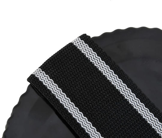 Perii pentru cai Vidaxl, 3 bucăți, oțel negru, negru