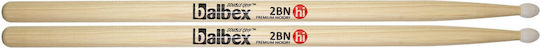 Balbex Hickory Μπαγκέτες Ντραμς 2B