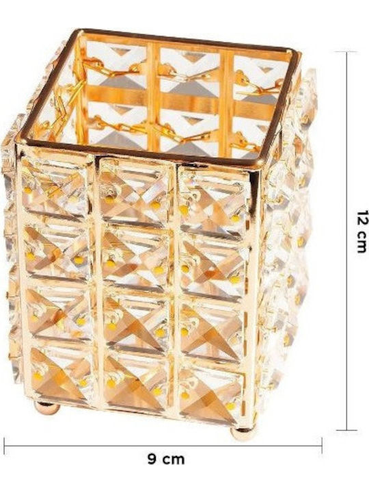 Luxorise Brush Holder Gold Cosmetics Storage & Organization Base