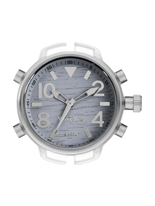 WATX & CO Womens Watch 49mm Chronograph Battery