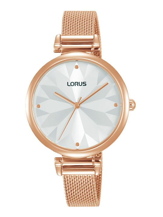 Lorus Damen Uhr mit Rose Gold / Rose Gold Metallarmband