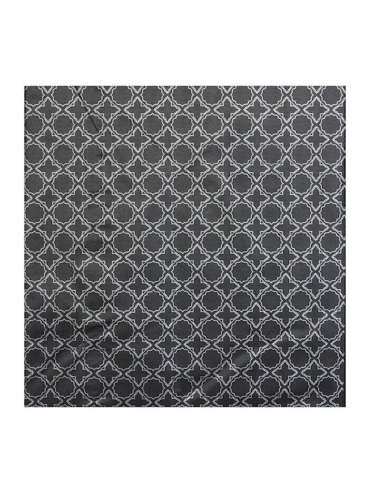 Saska Garden Текстилни гардероби с Цип и Рафтове в Черен Цвят 88x46x170см