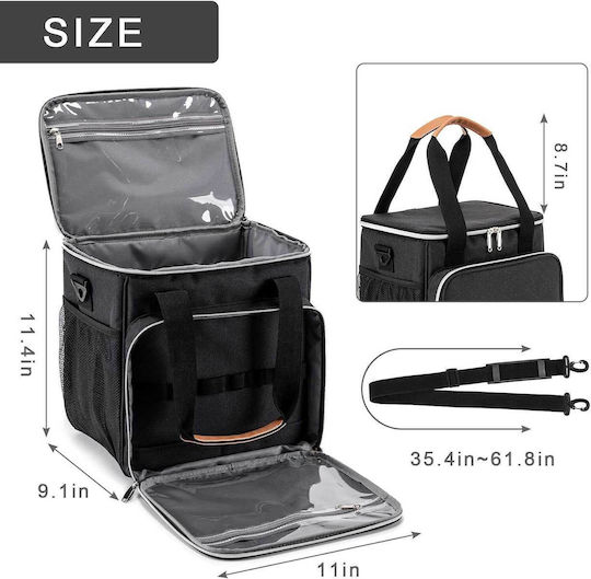 Babeyer ‎23006 Waterproof Dog/Cat Carrying Transparent Handbag for 0.4kg Pets L29xW28xH23cm