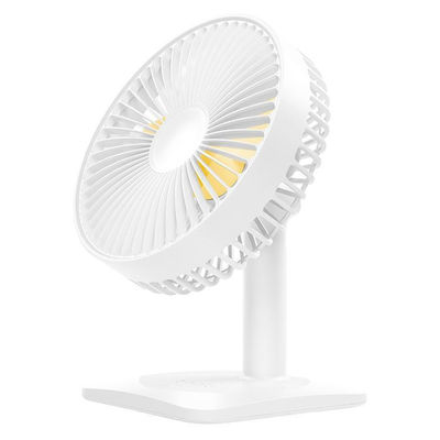 N11 Adjustable Usb Charging Mute Desktop Electric Fan 3 Speed Control White