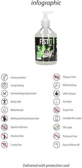 Cbd Schmiermittel Gel 17 Fl Oz 500 ml Pumpe