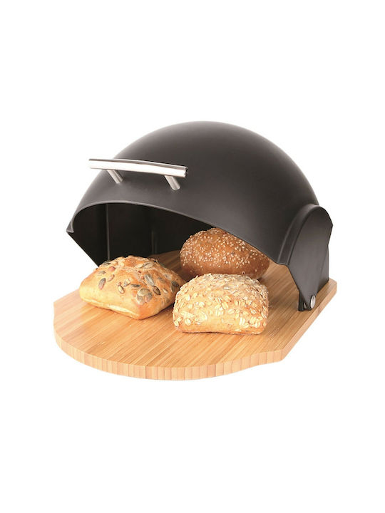 Ambition Bread Box Wooden Black