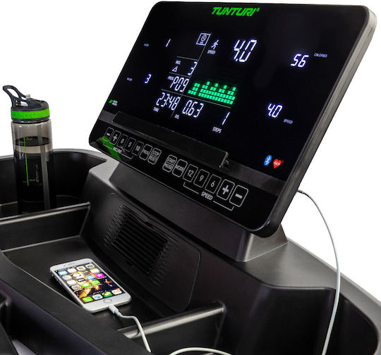 Tunturi Endurance T90 5hp Elektrischer Faltbarer Laufbänder Für Benutzer Bis 150kg