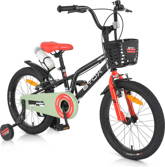 Byox Cyber 18" Детски Велосипед BMX Черен