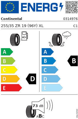 Continental Contisportcontact 255/35R19 96Y MO XL FR Θερινό Λάστιχο για Επιβατικό Αυτοκίνητο