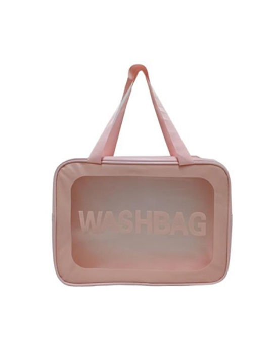 Due esse Toiletry Bag in Pink color 30cm