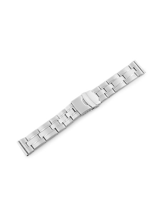 Μεταλλικό Μπρασελέ Ασημί 22mm