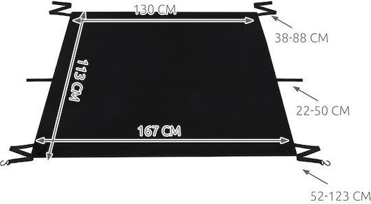 Parasolar Parbriz Auto Exterior 167x130cm