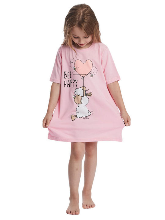 Happy People Kids Nightdress Summer Cotton ROZ