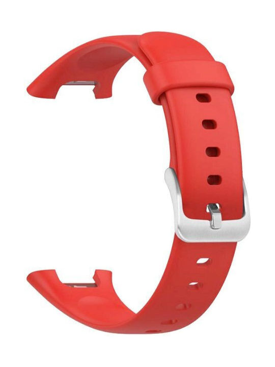 Curea fixă din silicon pentru Xiaomi Mi Smart Band 7 Pro, roșu