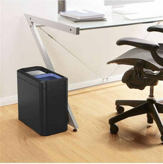Simplehuman Kunststoff Mülleimer Schwarz