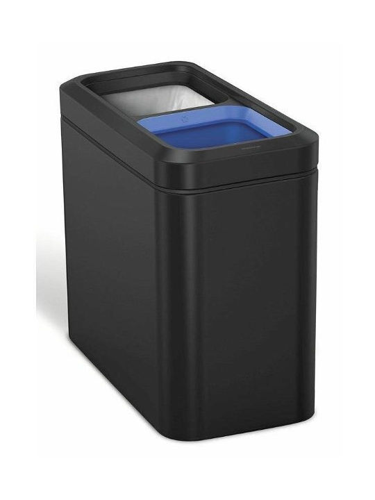 Simplehuman Abfalleimer Abfall Kunststoff Schwarz 1Stück