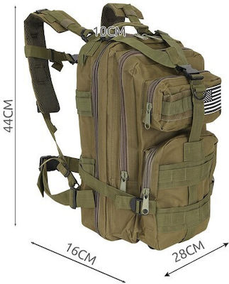 Soul Lures Militärischer Rucksack Rucksack in Grün Farbe 26Es