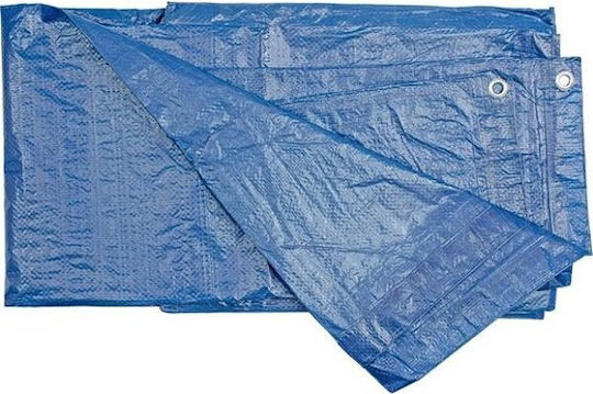 Vorel Wasserdicht Plane 75gr/m² 15x10m. Licht Typ Blau
