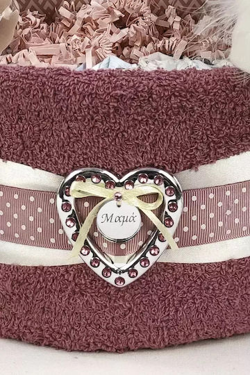 Dama Koupa Handmade Diaper Cake pentru Fetiță