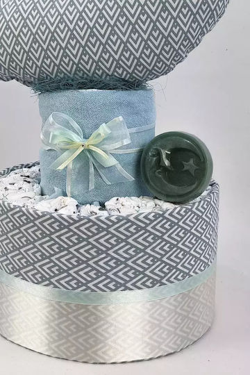 Dama Koupa Χειροποίητο Diaper Cake για Αγόρι