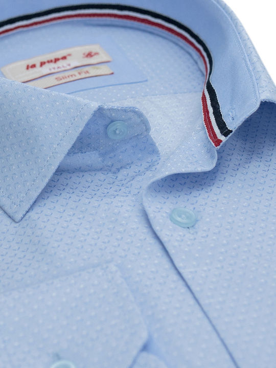 La Pupa Men's Shirt Cotton Ciel