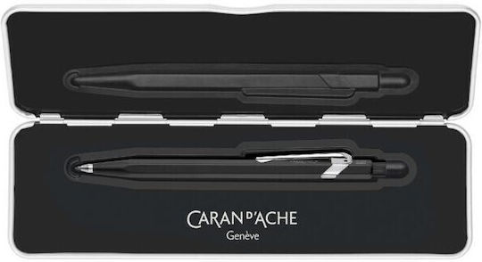 Caran D'ache Μηχανικό Μολύβι Σχεδίου Μεταλλικό 2.0mm με Ξύστρα 1τμχ Μαύρο