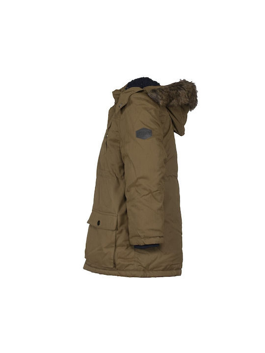 Hashtag Kids Parka with Lining & Hood oil