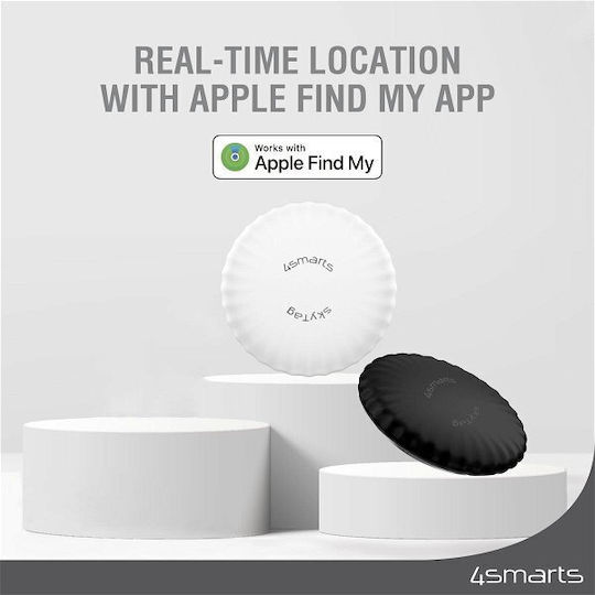 4Smarts SkyTag Slim Apple Find My Μαύρο 2τμχ