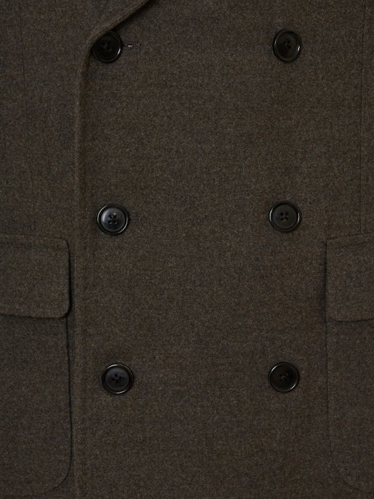 CC Collection Corneliani Men's Coat Brown