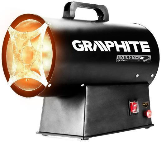 Graphite Βιομηχανικό Αερόθερμο Αερίου 15kW