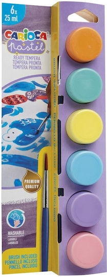 Carioca Pastel Tempera Paints Pastel in Tube 25ml 1pcs