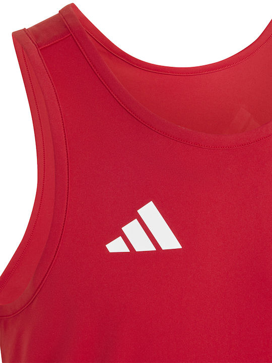 Adidas Kids' Blouse Sleeveless red