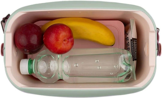 Polarbox Small Gold Edition Portable Fridge 6lt Pastel Green