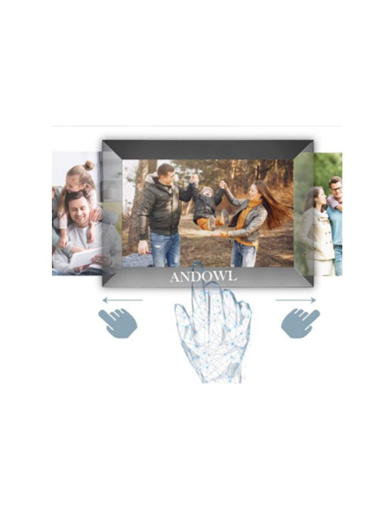 Andowl Ql806 Digital Photo Frame 11" Black Q-L806