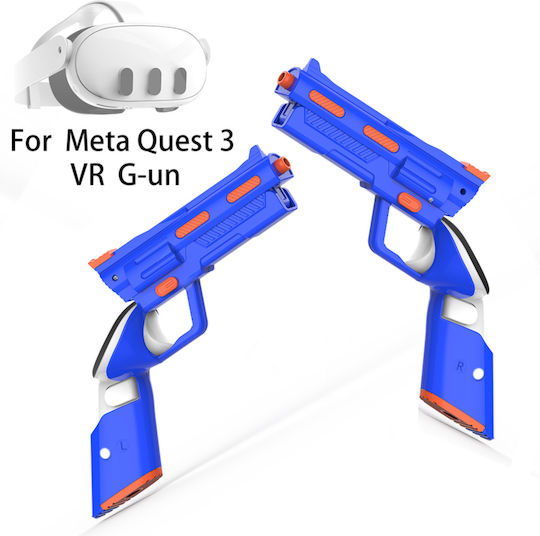 Replika Pistolen-Controller für Meta Quest 3 Blau