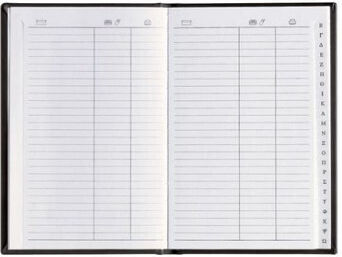 Telephone Directory Theofylaktos 11x16.5cm Arizona Gray 569ao.383