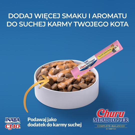 Inaba Λιχουδιές με Τόνο / Σολομό για Γάτα 14gr