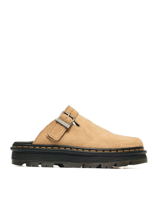 Dr. Martens Zebzag Γυναικεία Δερμάτινα Σαμπό Μπεζ Dr. Martens Zebzag Γυναικεία Δερμάτινα Σαμπό Μπεζ