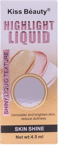 Kiss Beauty Iluminator Lichid Strălucire Pielii 03 4.5ml