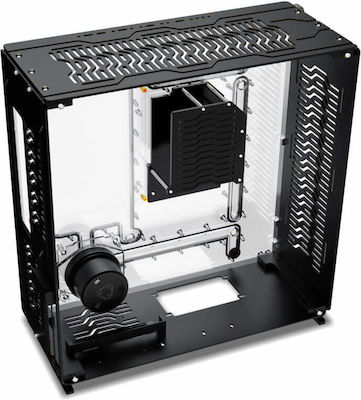 Singularity Computers Wraith Mini Tower Κουτί Υπολογιστή με Πλαϊνό Παράθυρο Μαύρο