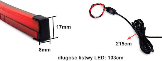 Brake Lights Fog Lights Position Led Exterior Red