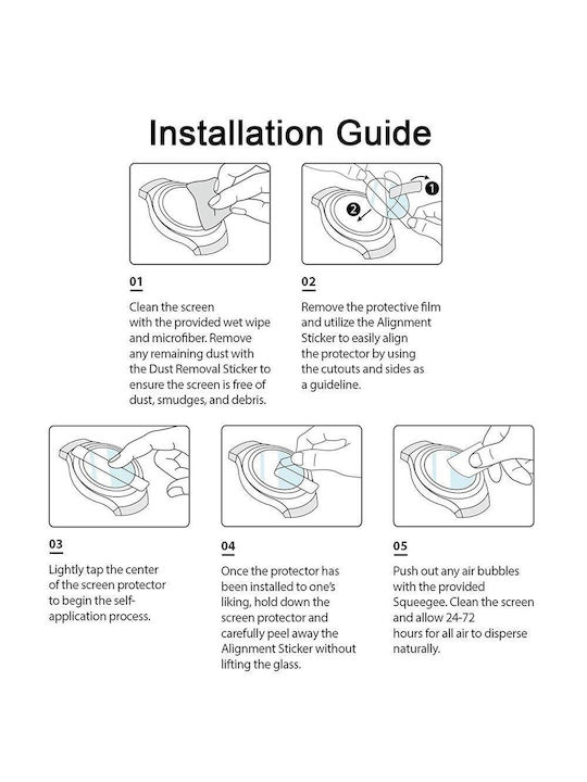 Screen Protector for the Huawei Watch 3 1pcs