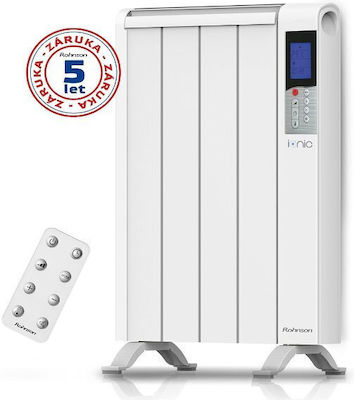 Rohnson Konvektorheizung Boden 1000W mit Elektronischem Thermostat Gray