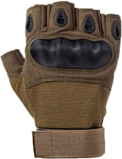 Spartan Tactical Στρατιωτικά Γάντια σε Χακί χρώμα