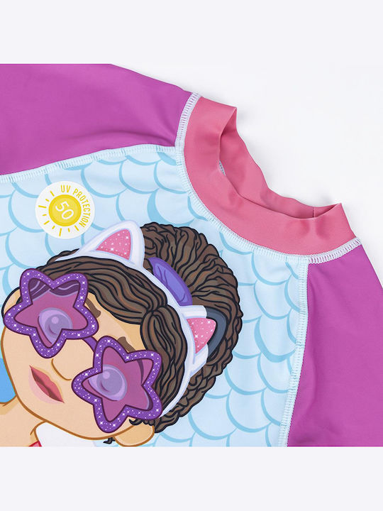 Disney Costum de baie pentru copii Rashguard Sky Blue