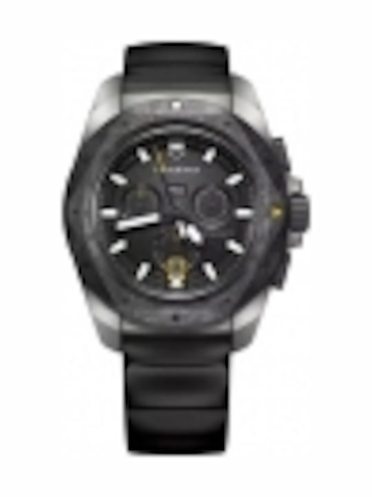 Victorinox I.n.o.x Ρολόι Μπαταρίας με Καουτσούκ Λουράκι